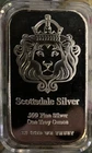 Scottsdale Silver Bar 1 Troy Ounce 999 Fine Silver In Capsule