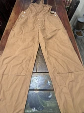 Men’s Bear River Workwear Bib Overalls Size Large New