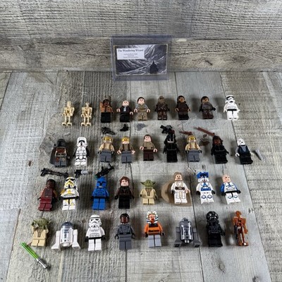 LEGO Star Wars Minifigure Clones Anakin Yoda Mandalorian Clone Wars Figure Lot