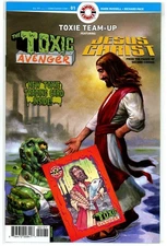 Toxie Team-Up #1C (with card) VF/NM; Ahoy | Toxic Avenger Mark Russell Second Co
