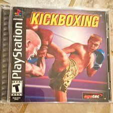 Kickboxing Sony PlayStation 1 PS1 2 Player Fighting Martial Arts T Agetec NTSC