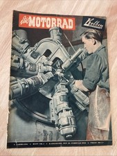 Magazine moto "das Motorrad" N° 4 1952 spécial piston moteur etc ...