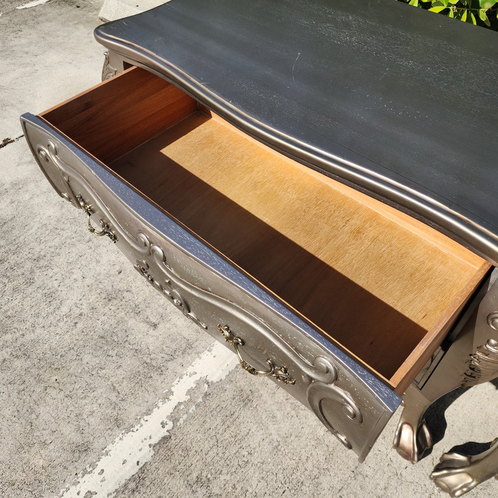 Vintage Baroque Rococo Chests Bombay Pair