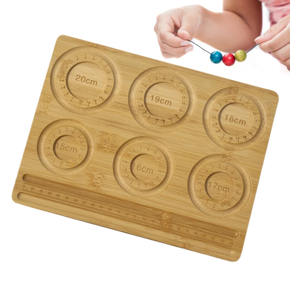 Компактный коврик для бисера деревянная доска из бисера для рукоделия ювелирных изделий сделай сам лоток для бисера - Изображение 3 из 4