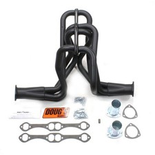 Dougs Header D358-b Long Tube Black For 58-64 Chevy Bel Air Impala Sbc Dougs Header D358-b Long Tube Black For 58-64 Chevy Bel Air Impala Sbc