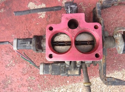 1995 Mopar DodgeRam Magnum Engine throttle body 5.9 w spacer and sensors / pigta