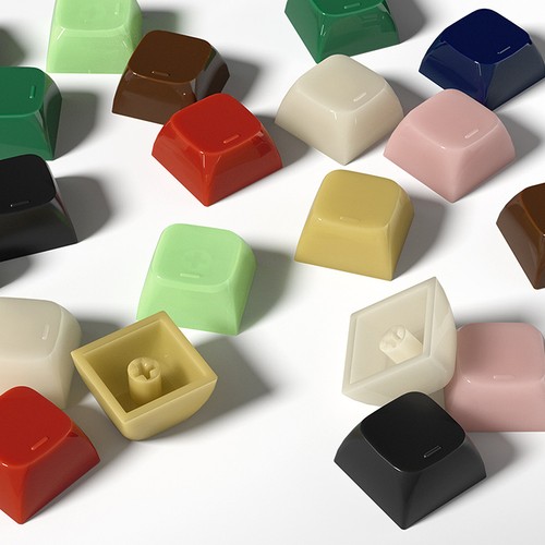 XDA Keycaps For Custom Gaming Mechanical Keyboard Imitation Jade Texture a - Afbeelding 3 van 30