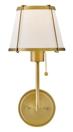 Hinkley Lighting 4890 Clarke 1 Light 16" Tall Wall Sconce - Lacquered Dark Brass - Picture 4 of 12