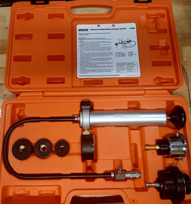 #ad OEM Universal Cooling System Pressure Test Kit model number 27068 $89.99