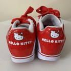 Hello Kitty Wheelies WM Sz 5 Yth Sz 4 VGUC RED & WHITE leather HTF — photo 3