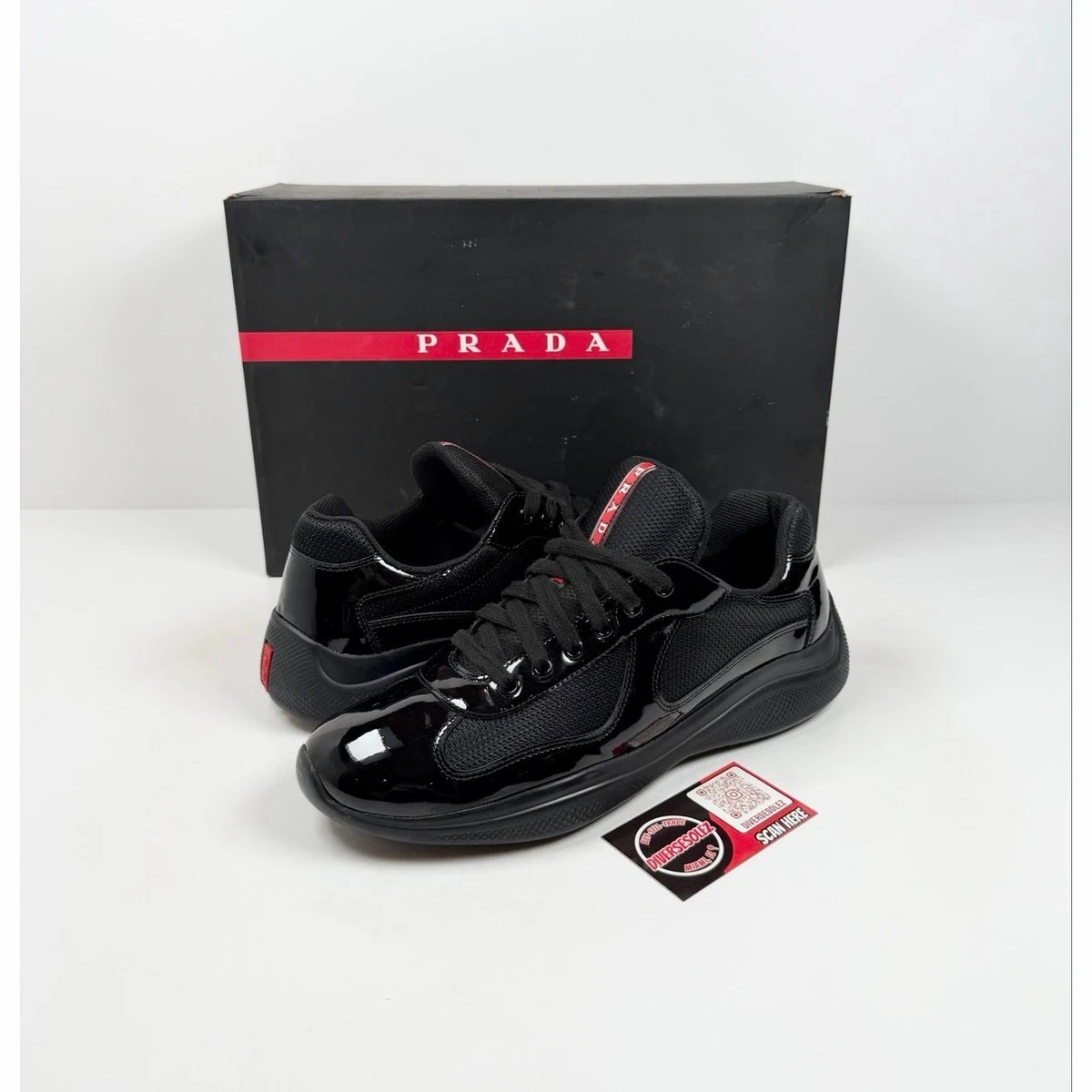 PRADA America's Cup Black for sale | eBay