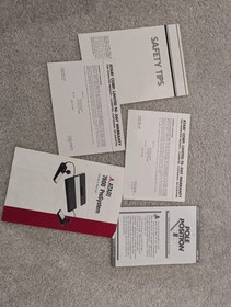 Atari 7800 ProSystem NTSC Console w/ Box, 2 Joysticks, Pole Position II