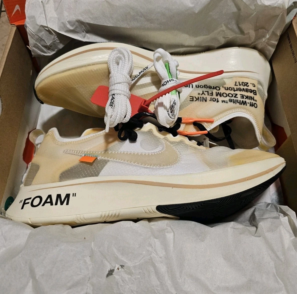 Nike Off-White x Zoom Fly SP The Ten for Sale | Authenticity