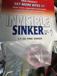 3-1oz Invisible Sinker