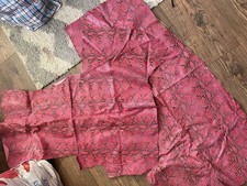 Soft Lamb Leather Skins In Pink Snake Print 