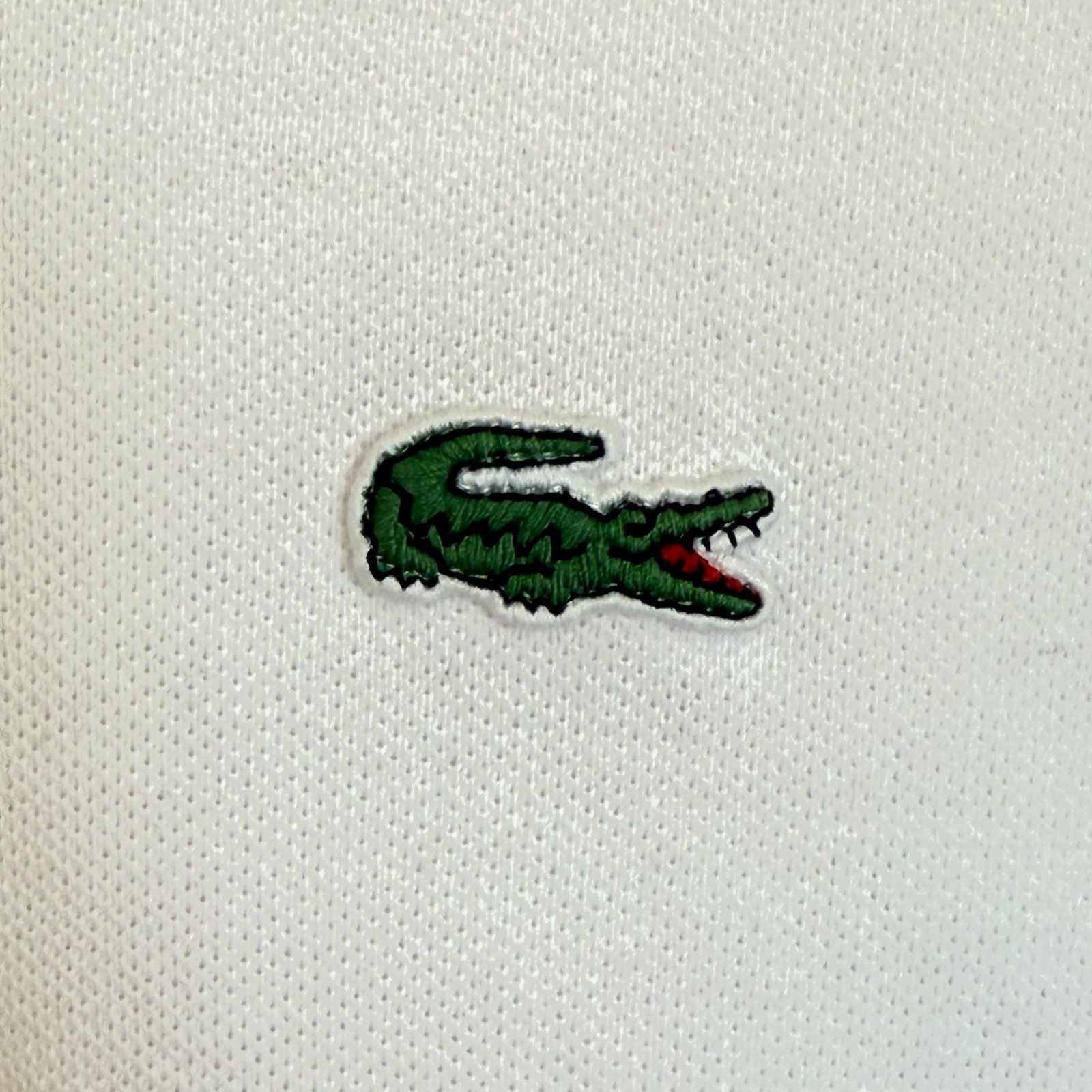 Lacoste Polo Shirt Men's Size 6 XL White Classic Prep Old Money Tennis Golf thumbnail 3