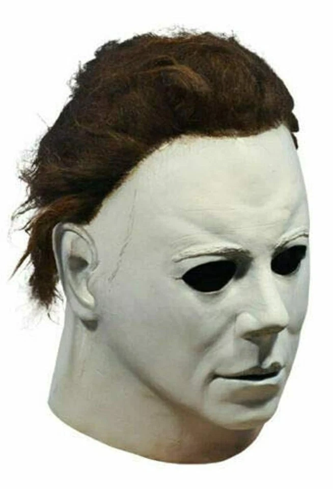 MASCARILLA HORROR MICHAEL MYERS 1978 HALLOWEEN LÁTEX CABEZA COMPLETA PELÍCULA PARA ADULTOS DISFRAZ Foto 3 de 4