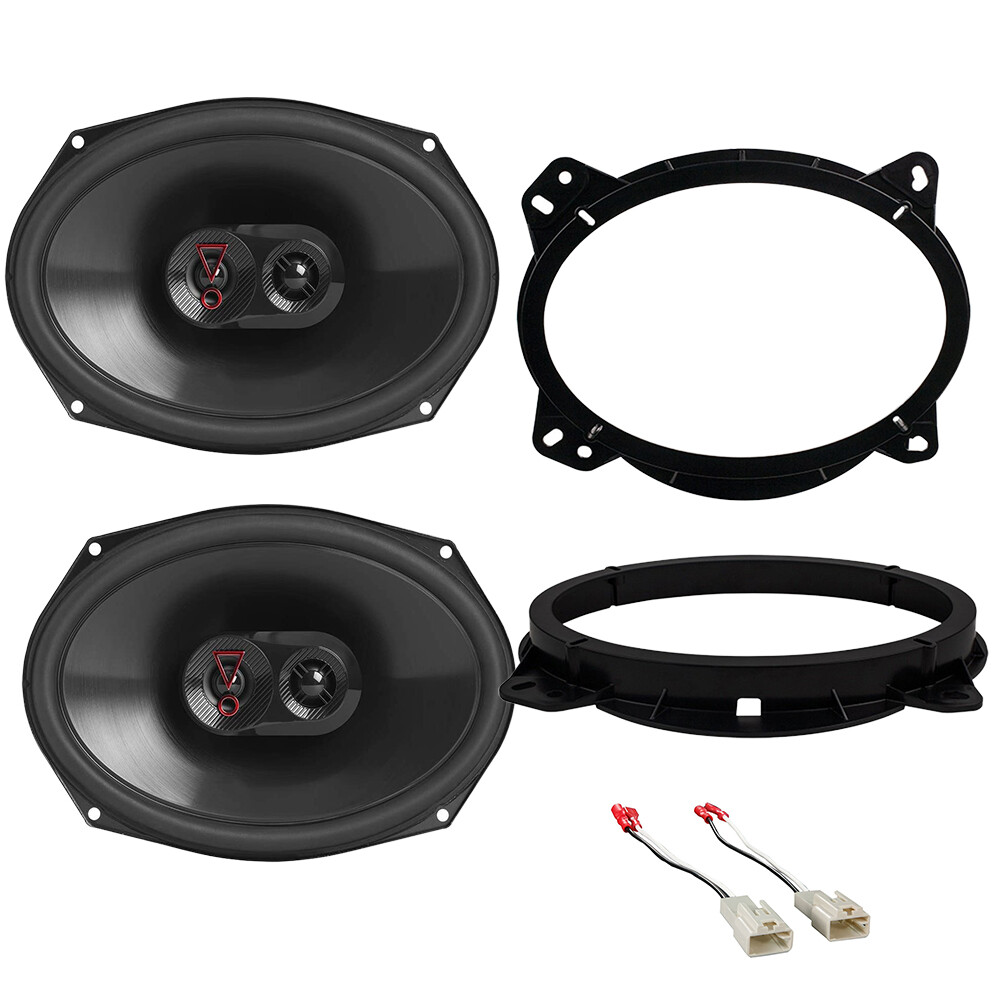 JBL Stage3 3way Front Door Speakers w/install kit for 2005-2018