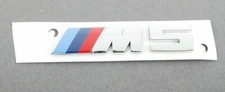 Bmw Genuine F10 M5 Front Kidney Grille Emblem M5 Lettering Decal Badge New Bmw Genuine F10 M5 Front Kidney Grille Emblem M5 Lettering Decal Badge New