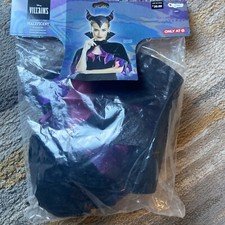 DISNEY VILLIANS MALEFICENT ADULT HALLOWEEN COSPLAY COSTUME OSFM SLEEPING BEAUTY
