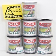 10mm Weideband 1400m Weidezaunband Breitband Weidezaun Elektro Band Elektrozaun