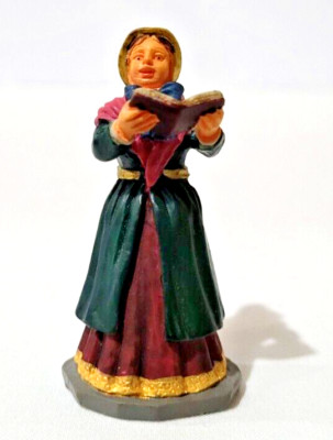 Resin christmas caroler figurines