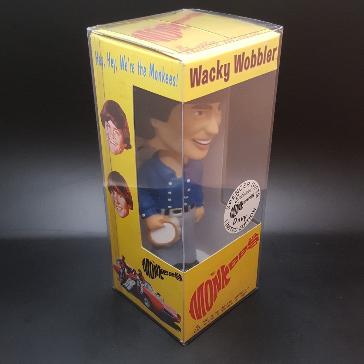 FUNKO THE MONKEES DAVY JONES LIMITED ED EXCLUSIVE WACKY WOBBBLER