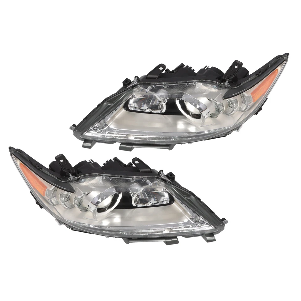 For 2013-2015 Lexus ES350 ES300h Halogen LED DRL Headlights HeadLamps Left+Right Foto 4 de 4