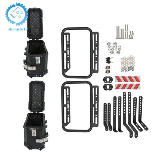 Aluiniu Otorcycle Side Box 28L Otorcycle Side Cases For BW Suzuki Kawasaki Honda - Side Box Otorcycle, Otorcycle Side Box - View #9