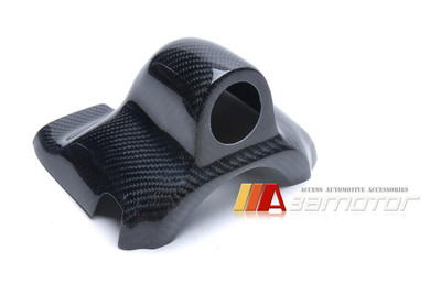 Steering Wheel Carbon Fiber Gauge Pod Single fits Mitsubishi Evolution EVO 7 8 9