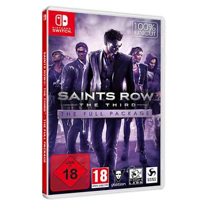 Saints Row 3 The Third The Full Package Nintendo Switch Spiel NEU&OVP