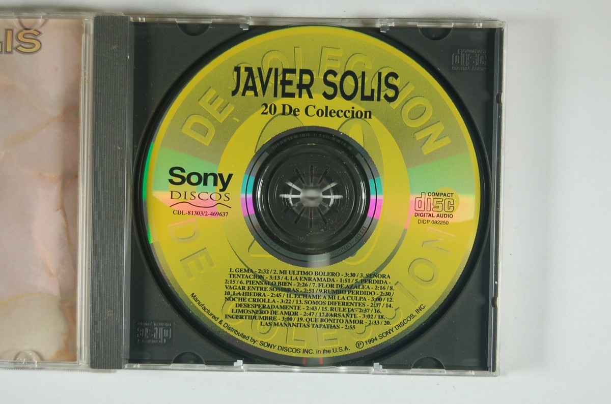 米CD Solis, Javier 20 De Coleccion 2   /00110 s-l400.jpg