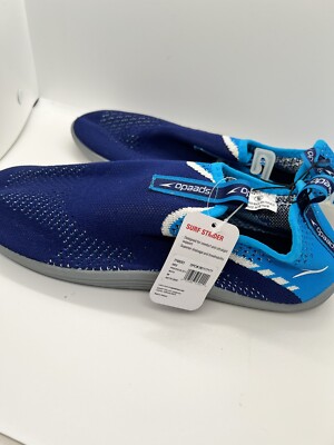 Speedo Mens Surf Strider Water Shoes Blue Size M 9-10 NWT