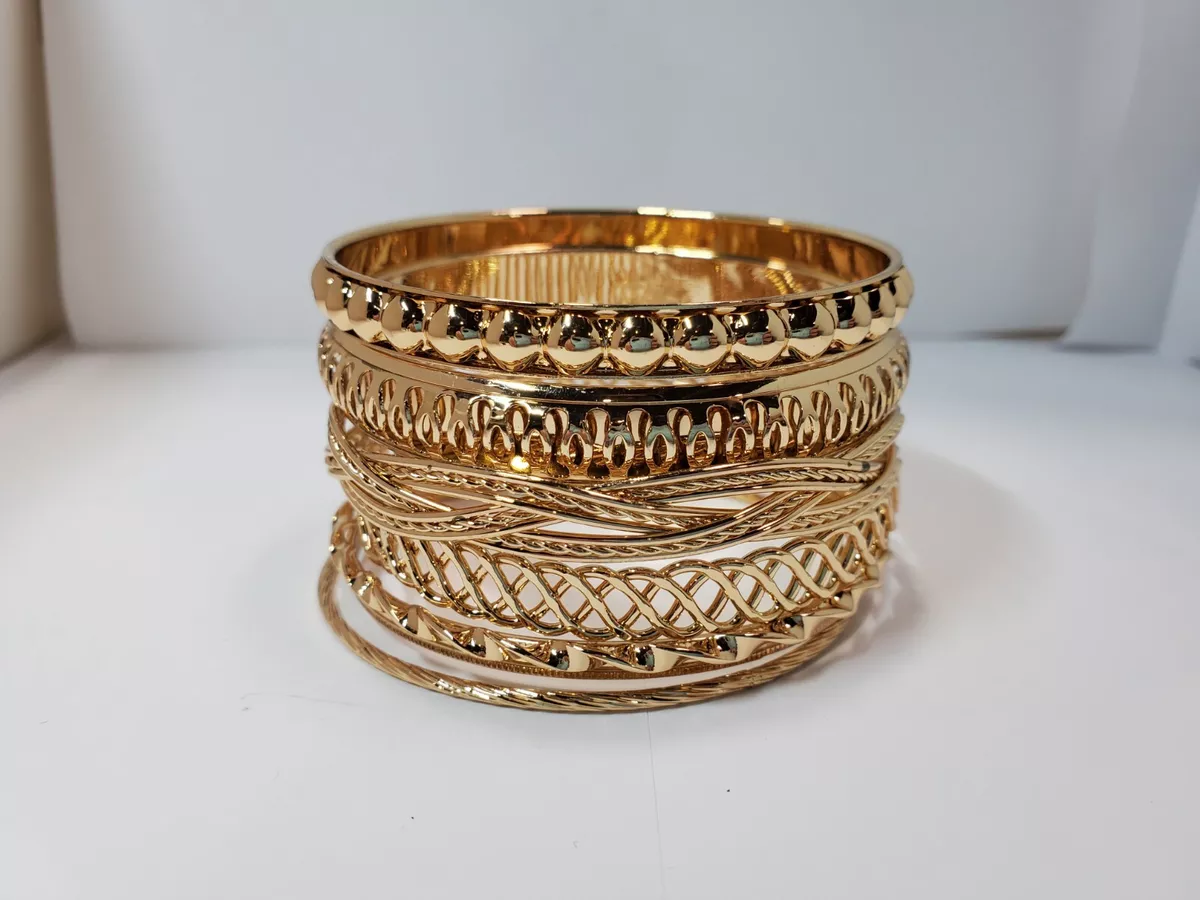 Gold Plated Micron Bangles Bracelet Diameter: 65mm Millimeter (mm) at Best  Price in Delhi | Ag Overseas