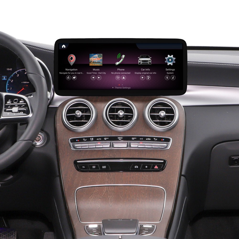 12.3''Android Screen CarPlay GPS 8+256G For Mercedes Benz C/GLC