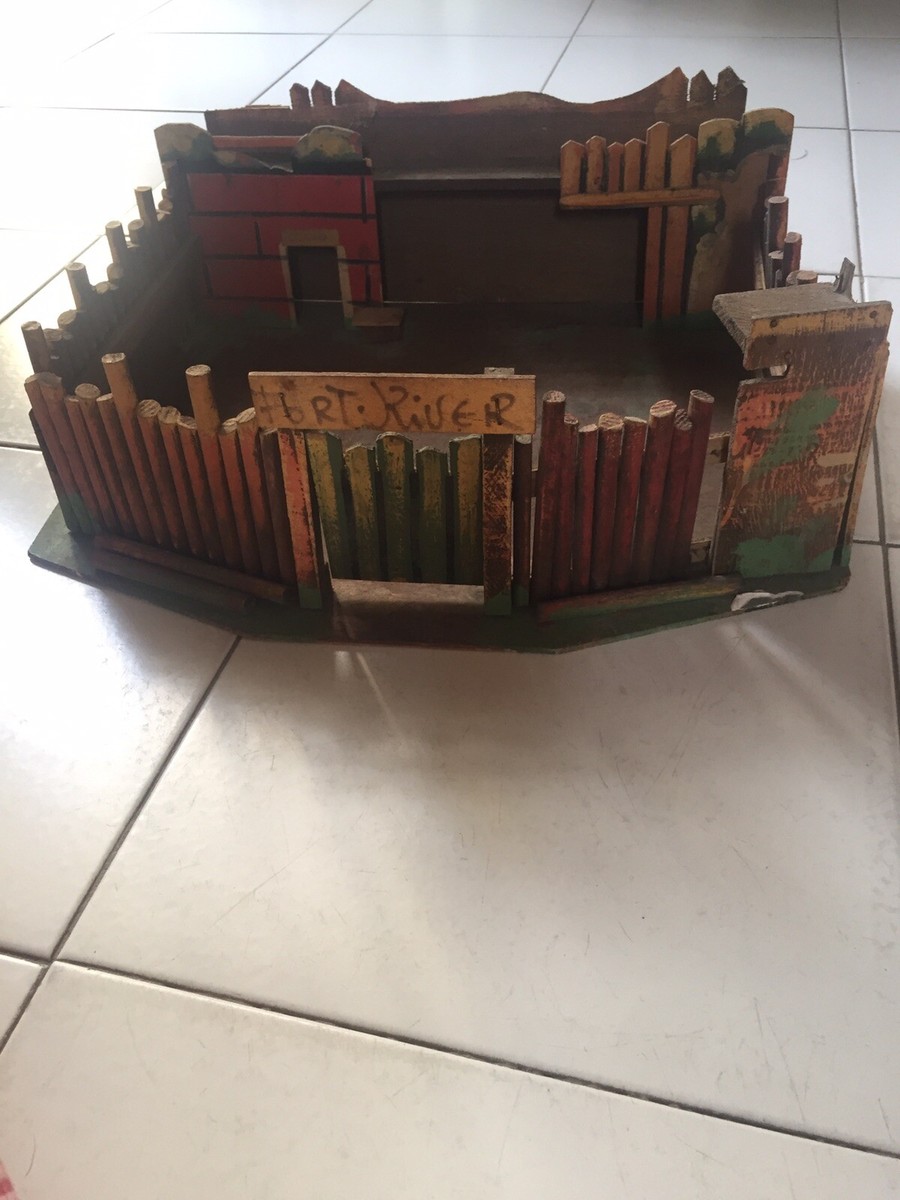 Fort En Bois Vintage I Forti + Forti – Fort Robert, Jeu Cowboys Et Indiens (occasion)