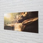 Tulup Glass Print 100x50 Wall Art Picture Jesus of wood