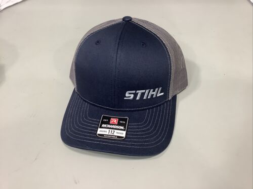 Stihl Richardson 112 Blue And Grey Hat 8403876 - Afbeelding 1 van 2