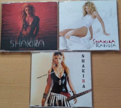 Shakira - Rabiosa [NEW/SEALED] und Objection Tango,wheneveruhernever 3Cds