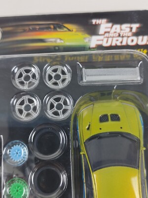 Fast & Furious Street Tuner Upgrade Body & Motor Kit ZipZaps Micro