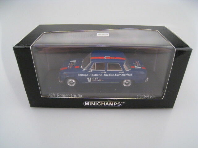 Alfa Romeo Giulia 1970 Minichamps pour décoration de bureau