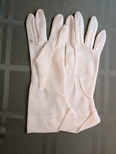 Vintage Women's Gloves Cream Kayser 6-1/2 USA CRA