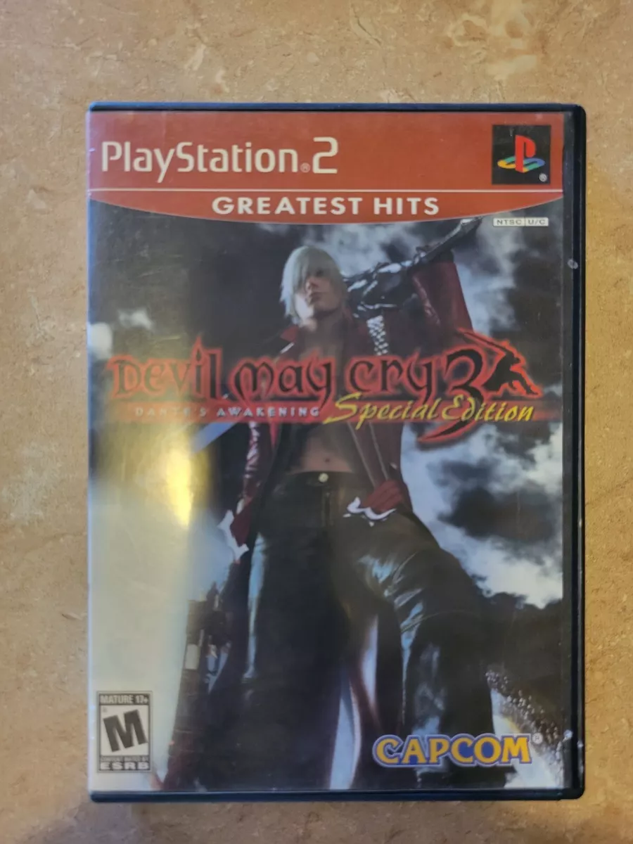 Devil May Cry 3: Dante's Awakening Special Edition PS2 (Sony PlayStation 2)