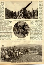 Bilder von der Belagerung der Stadt Janina Griechische Kavallerie von 1913