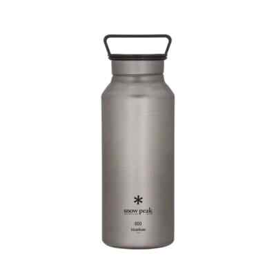 New Snow Peak Aurora Bottle 800 TW-800 Titanium Silver From Japan