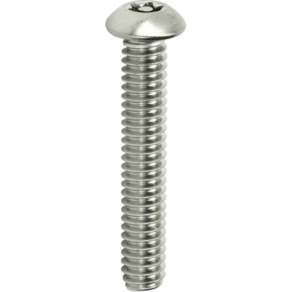 8 X 3/4 Torx Security Screws, 50Pack Button Head, Self Tapping Screws 304 Stainless Steel With Bit T20