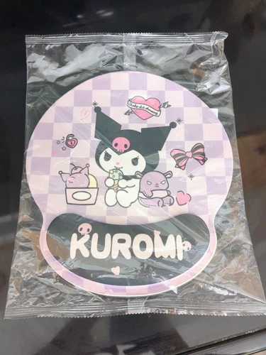 Kuromi Cinnamoroll Silica Gel Hand Pillow Mouse Pad Anime *Sealed* NIP