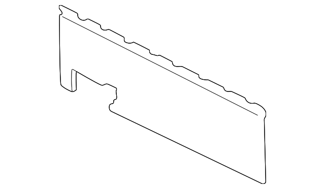Genuine GM Rear Trim Panel Part 15769245 Fits Select Models