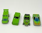 Lot of 4 Hot Wheels VTG: 1969 Mustang, Ice T, Flying Colors, 1976 Spoiler Sport