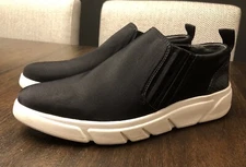 Franco Sarto Beil Comfort Slip On Sneakers Women's Size 7.5M Black MSRP $99.99